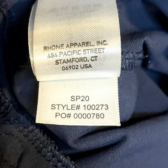 Rhone Commuter Shorts Mens 34 Blue Chino Performance Preppy Golf Stretch Casual - Picture 9 of 13